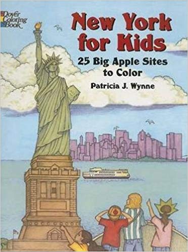 New York for Kids Coloring Book