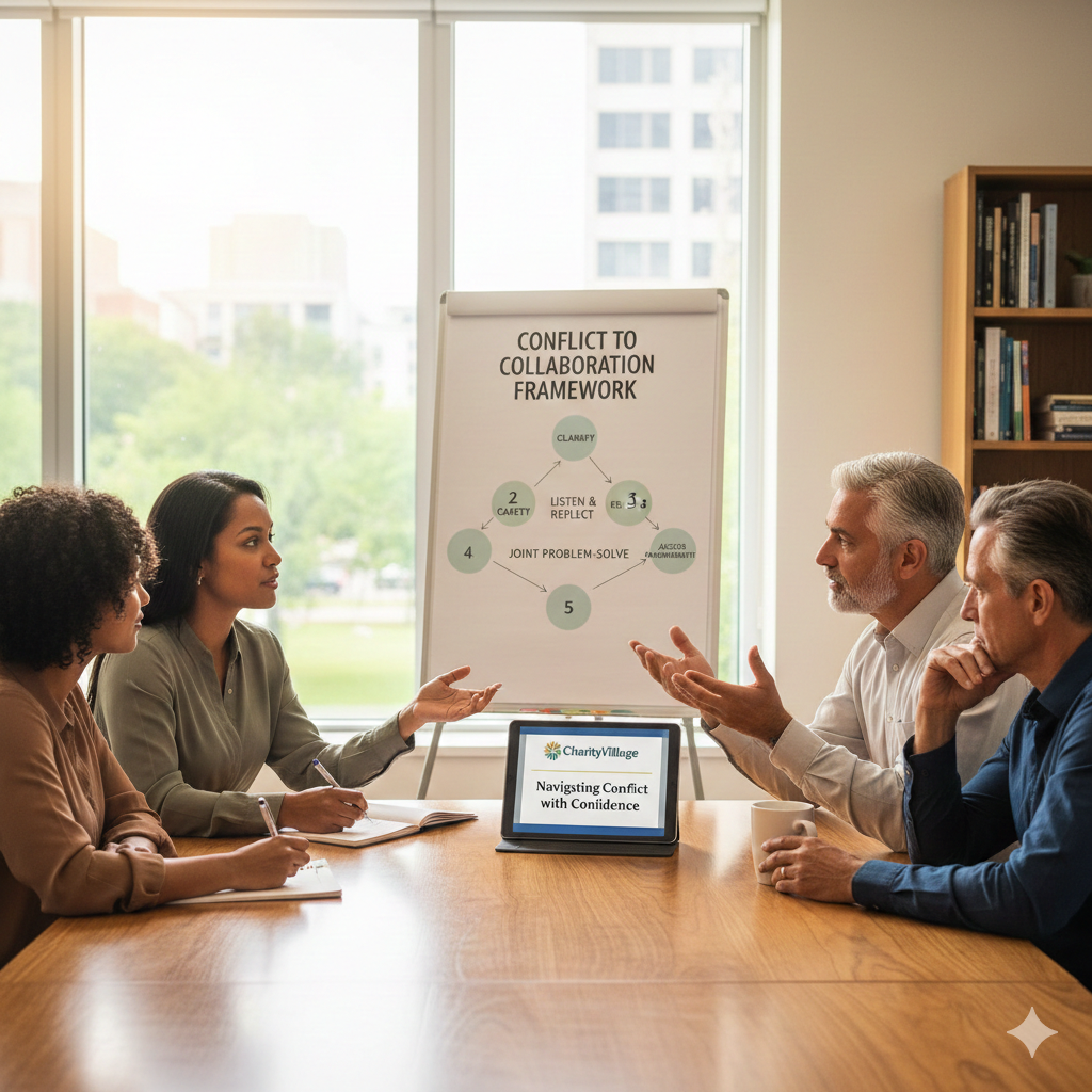 Navigating Conflict with Confidence: A Leadership Imperative for Nonprofit Success