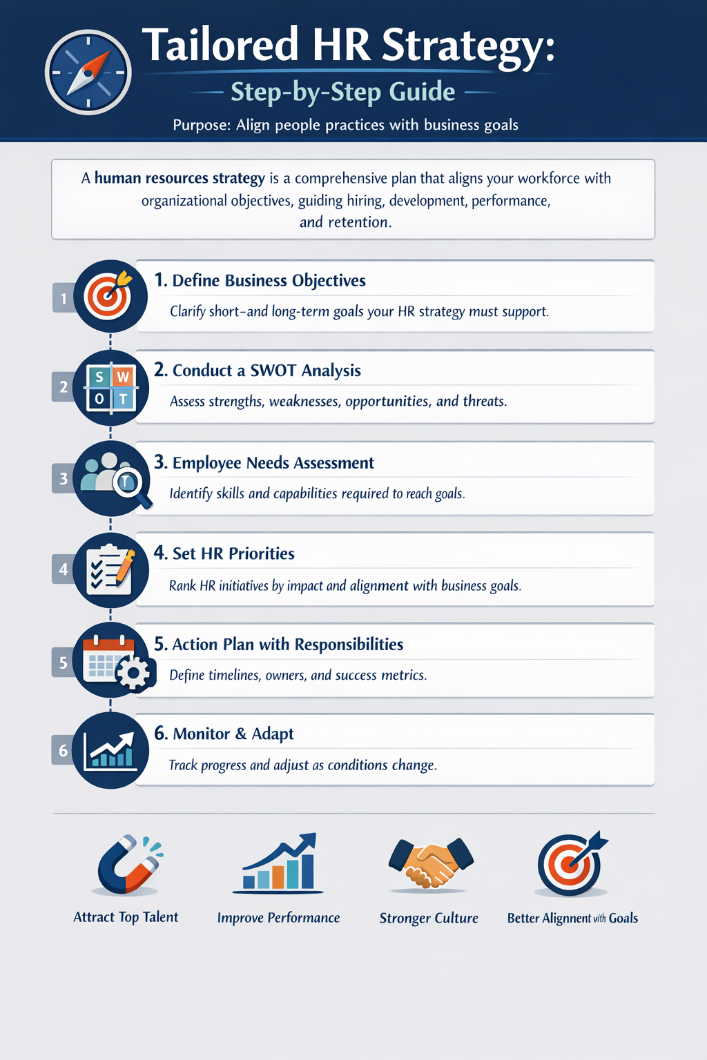 Creating a Tailored HR Strategy: A Step-by-Step Guide