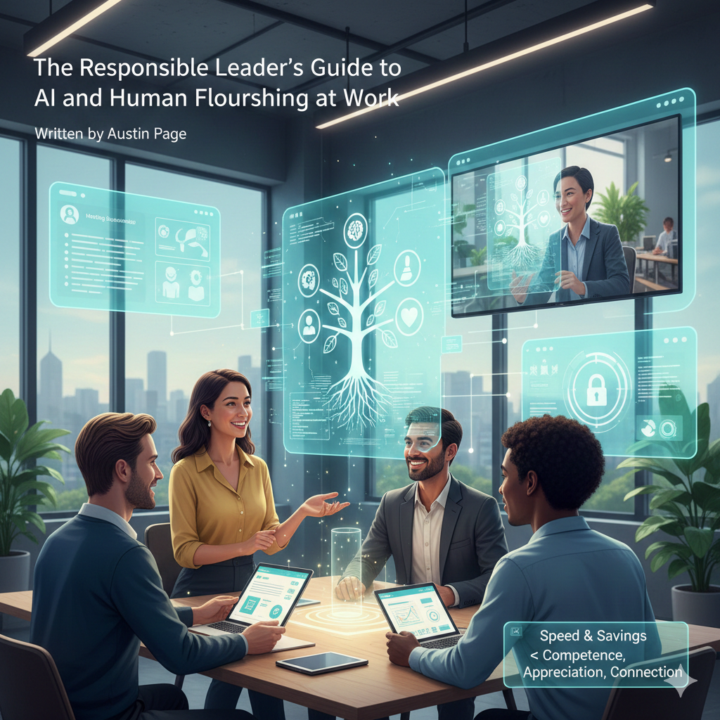 The Responsible Leader’s Guide to AI and Human Flourishing at Work