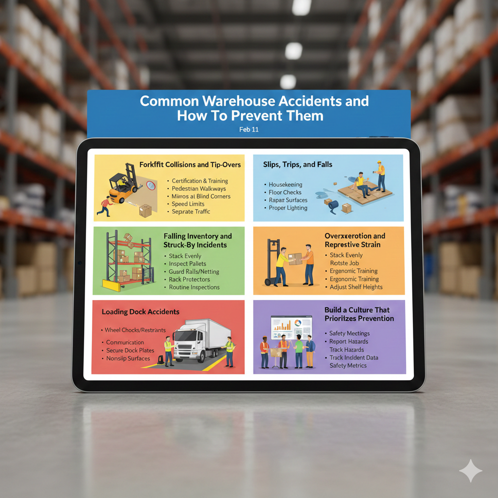 Common Warehouse Accidents and How To Prevent Them