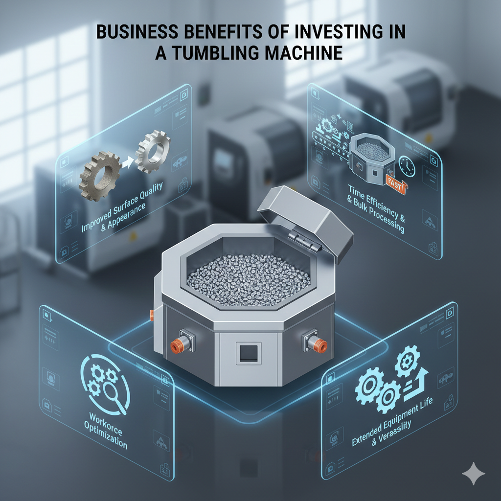 Business Benefits of Investing in a Tumbling Machine