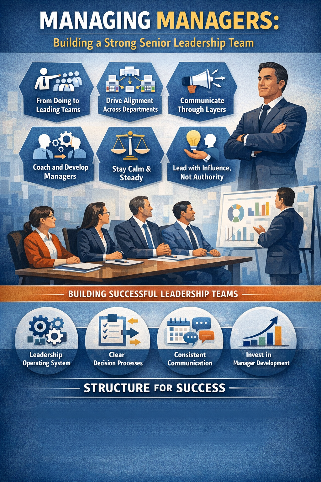 Managing Managers: What Executive Leaders Must Do to Build a Strong Senior Leadership Team