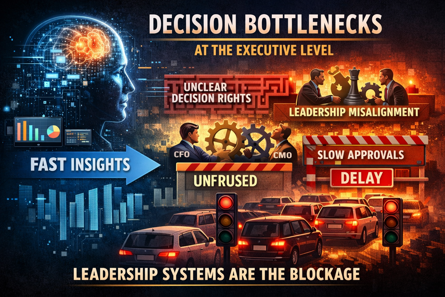 AI Is Not the Bottleneck. Your Leadership Decision System Is.