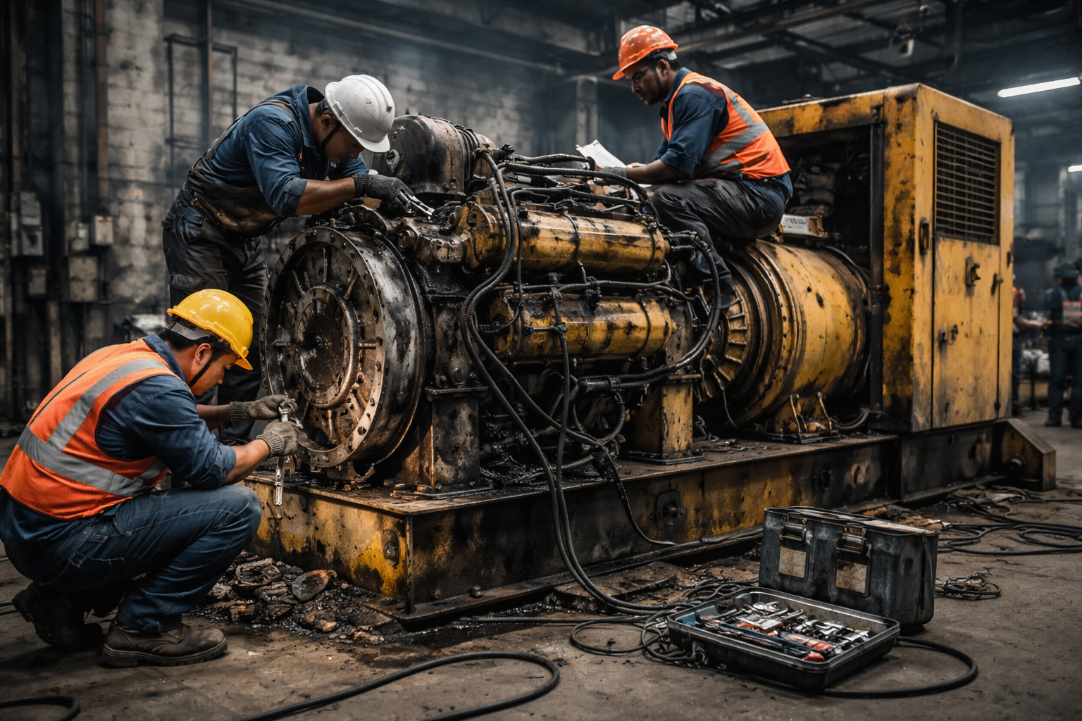Common Causes of Industrial Generator Failures