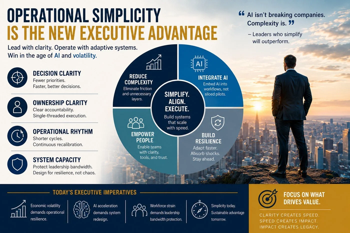 Operational Simplicity Is Becoming the New Executive Advantage