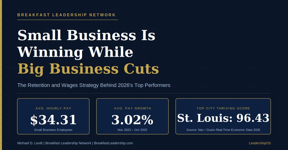 Small Business Growth 2026: Why Retention and Pay Beat Layoffs