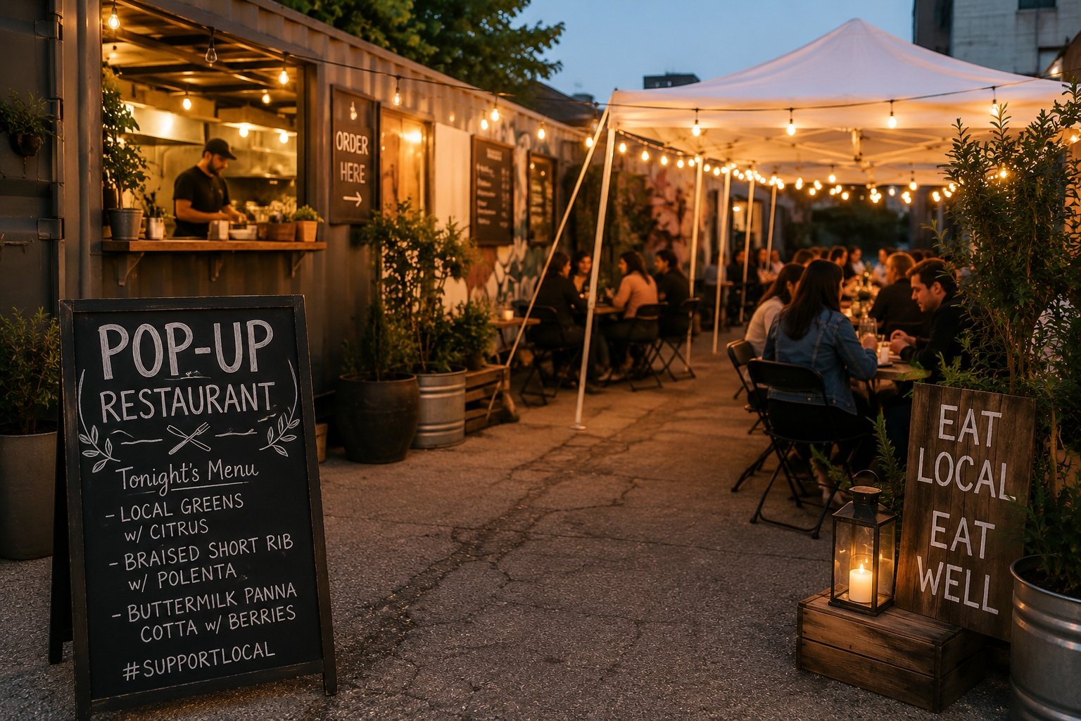 Tips for Running a Successful Pop-up Restaurant