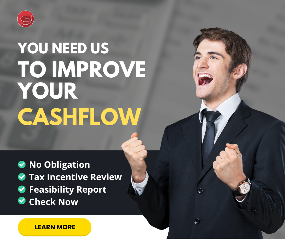 Cashflow is the lifeblood of your business, and everyone needs more of it! https://gmg.me/706019

Is your business missing out on valuable tax savings? Many business owners don’t realize that specialized tax incentives, are available to them! 

Let’s