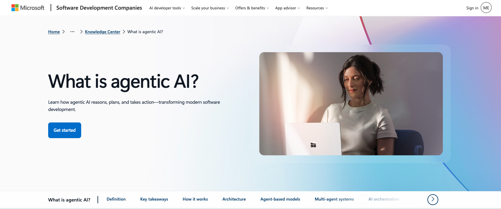 SDC agentic AI article