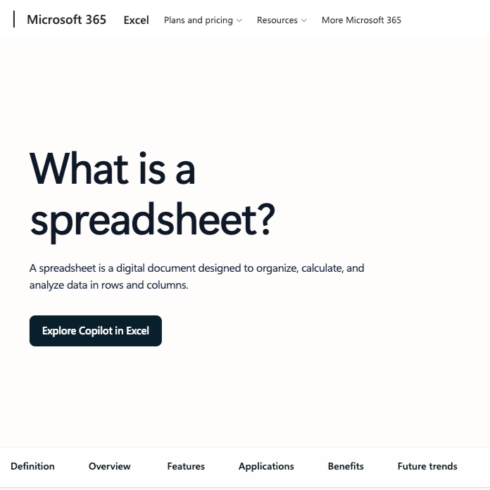 Excel article
