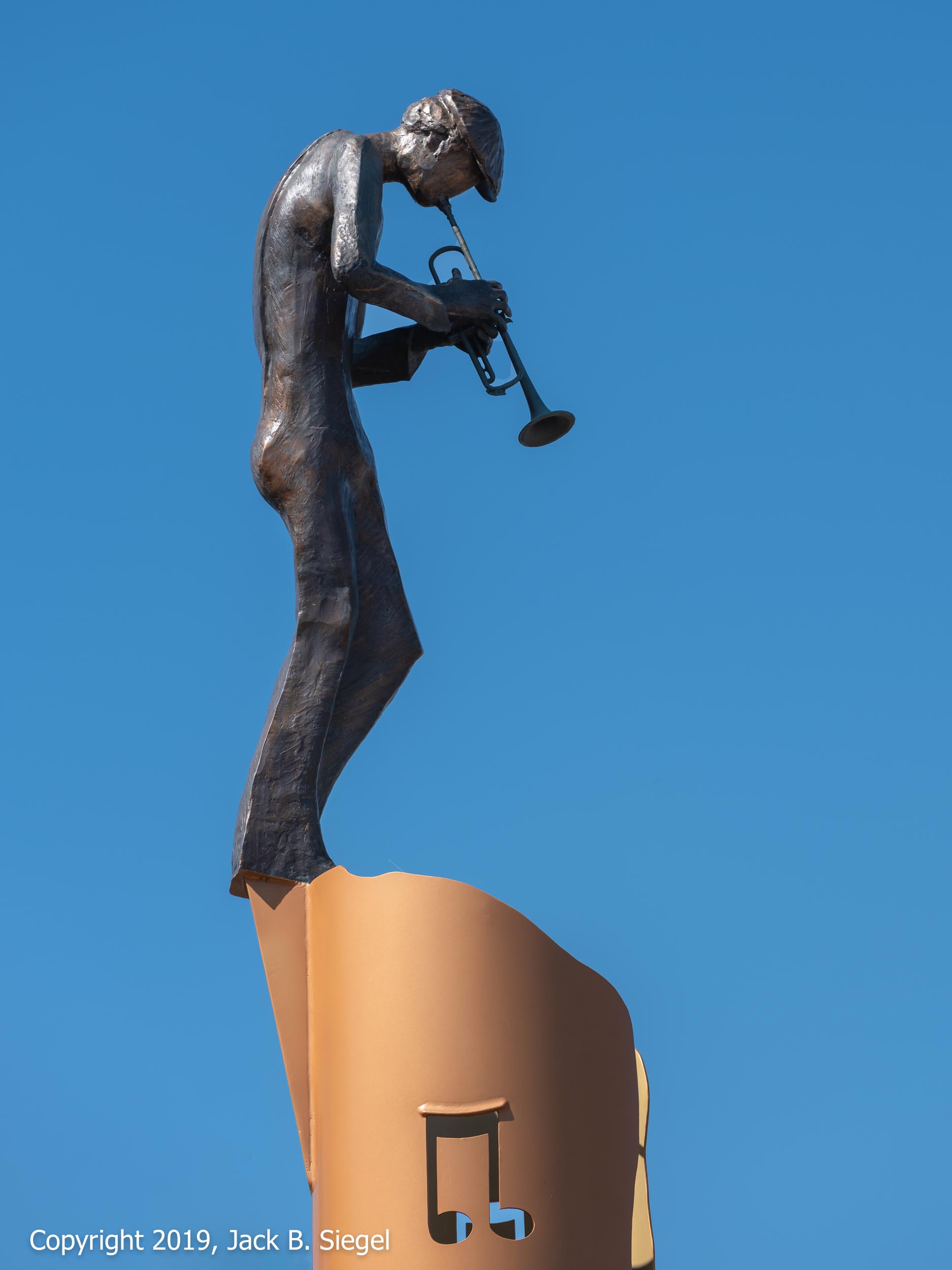 DSCF8745PS__Copyright 2018 jpeg_A Trumpet Player Three Blocks from Sachmo's Home on 44th Street.jpg