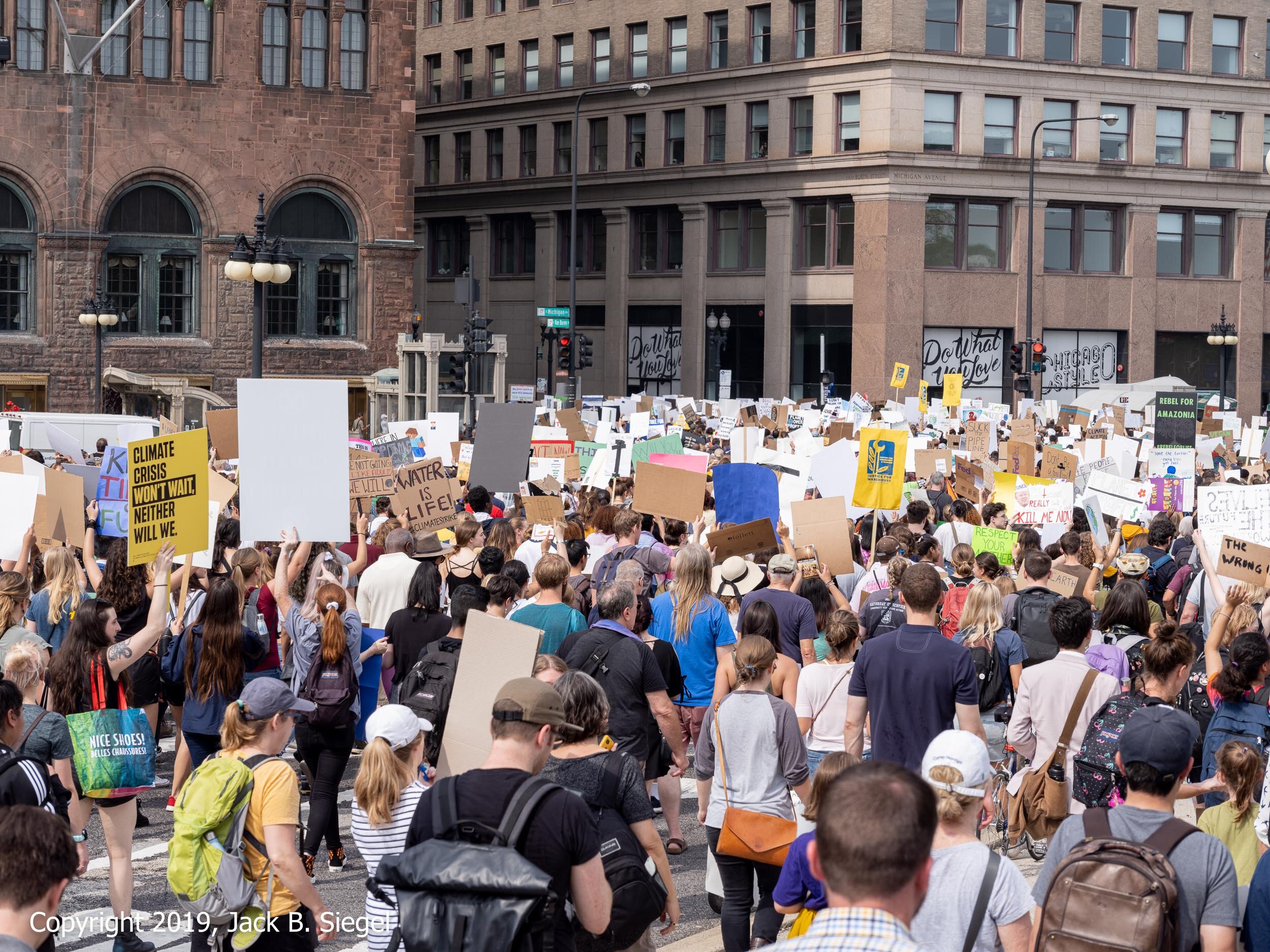 Heading to Federal Plaza