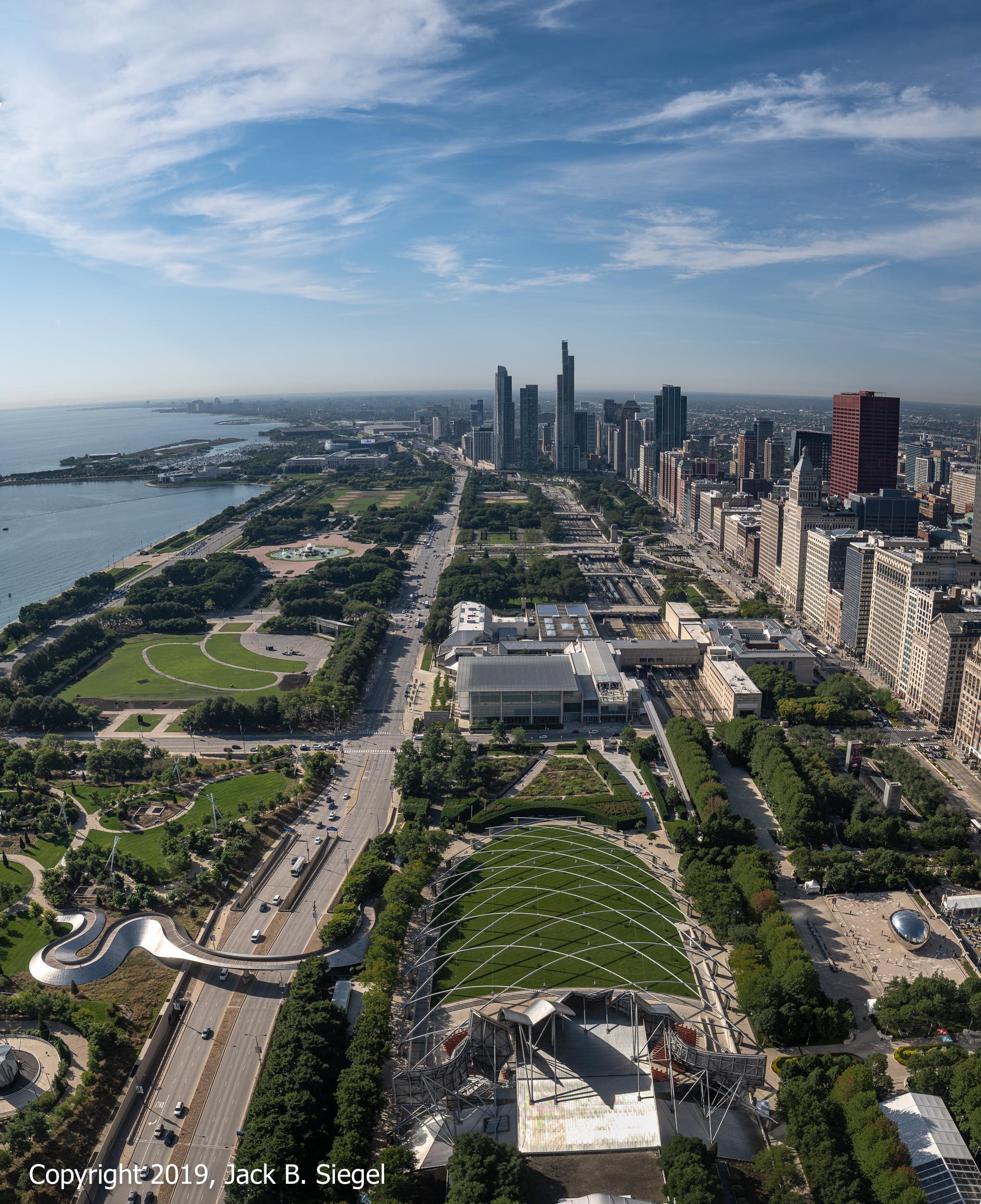 Grant Park from the 44th Floor of the Aon Center
