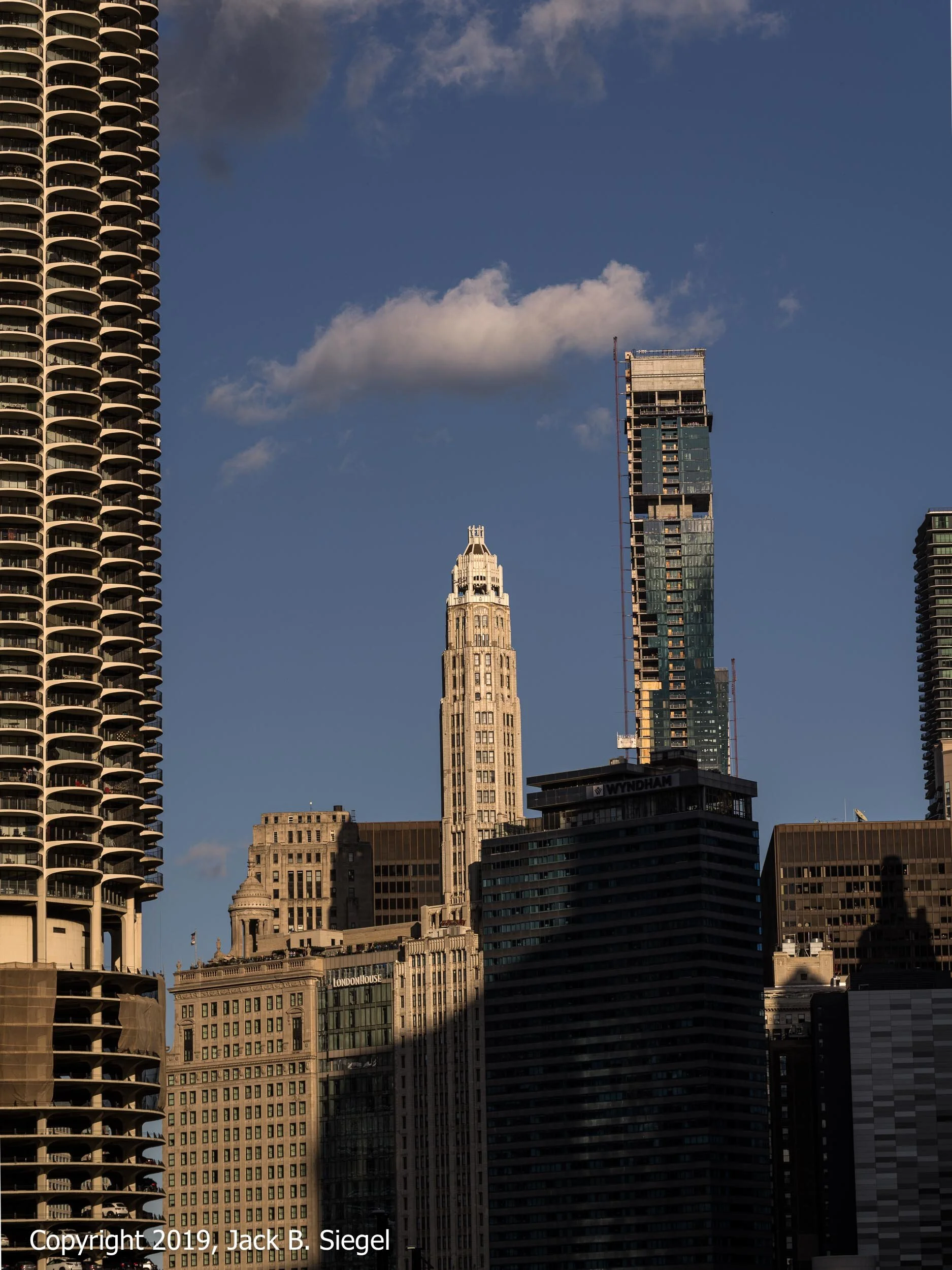 A Classic View Illuminated By the Sun’s Warm Rays