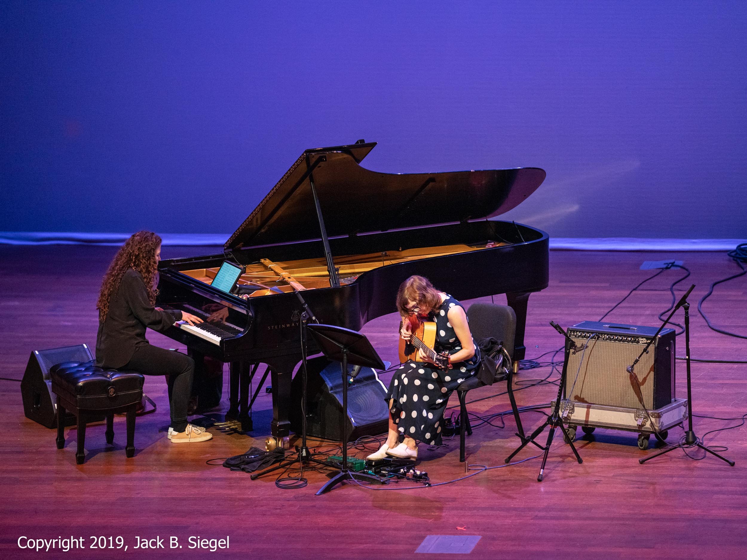 Sylvie Courvoisier and MacArthur Genius Mary Halvorson