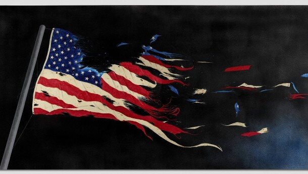 OUR FLAG, 2017 , by Ed Ruscha