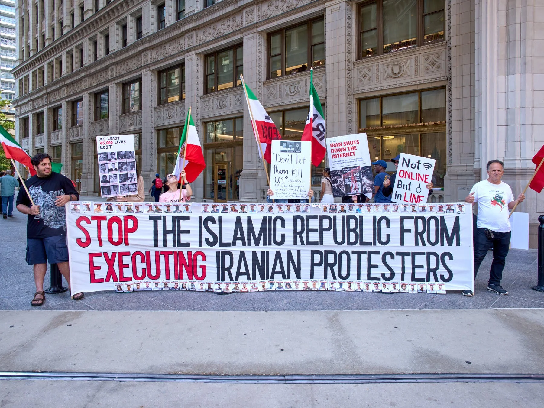 Iranians Condemn Regime