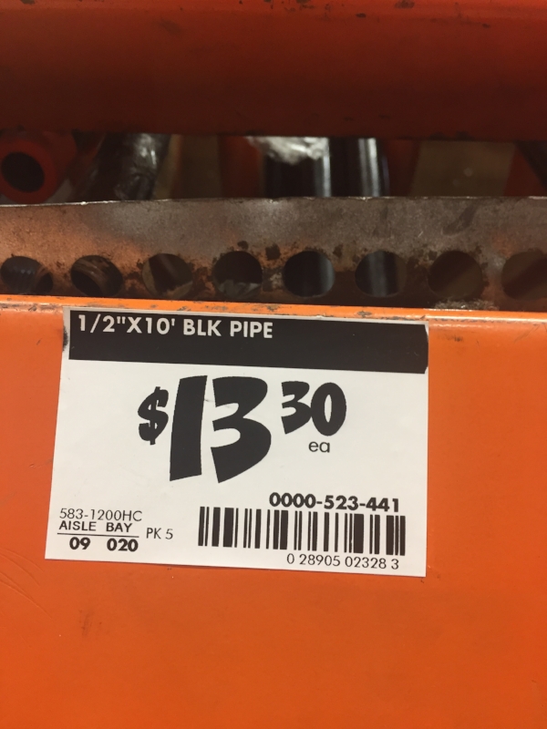 Purchase 1 10' rod