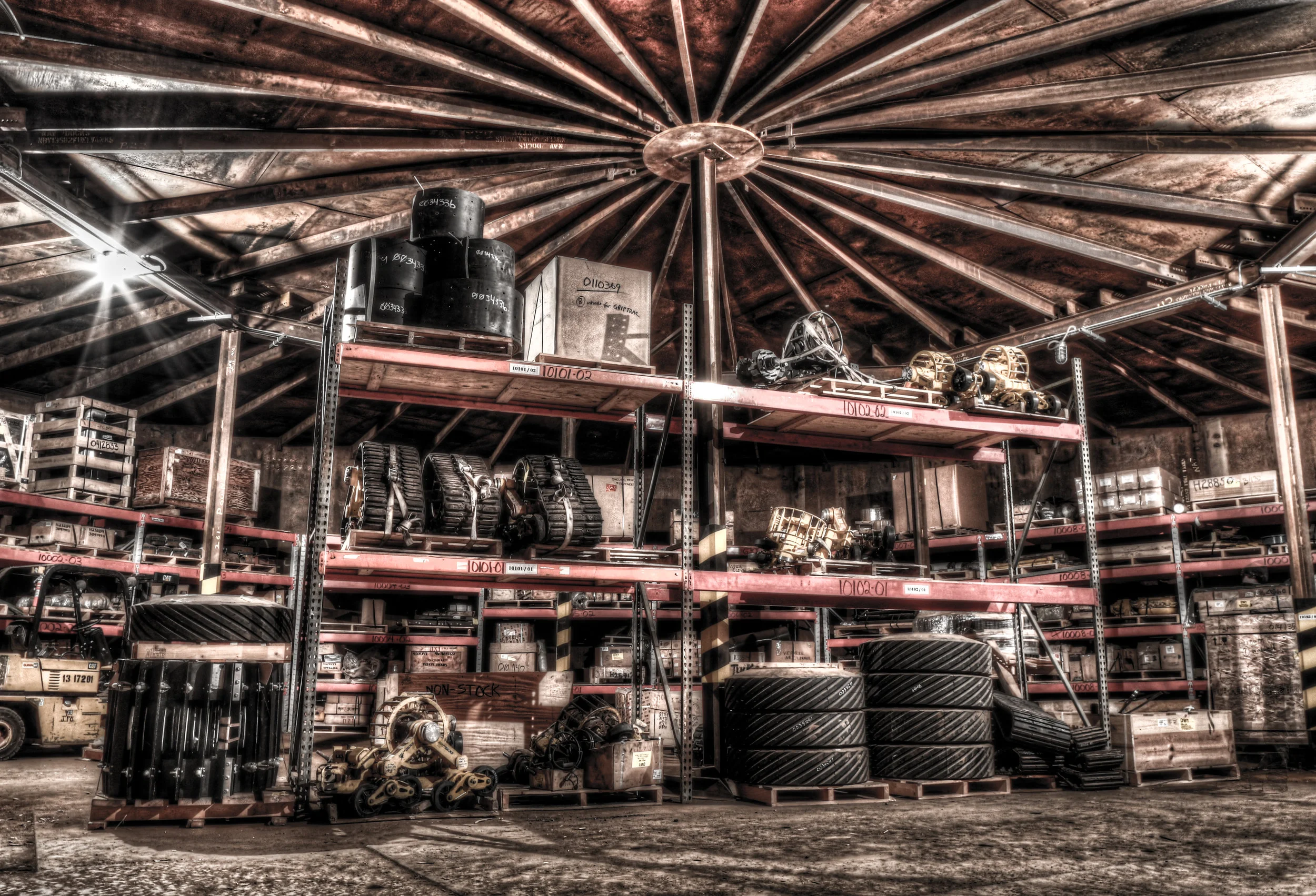 Building 345 - Vehicle Maintenance Facility Storage Tank | McMurdo Station