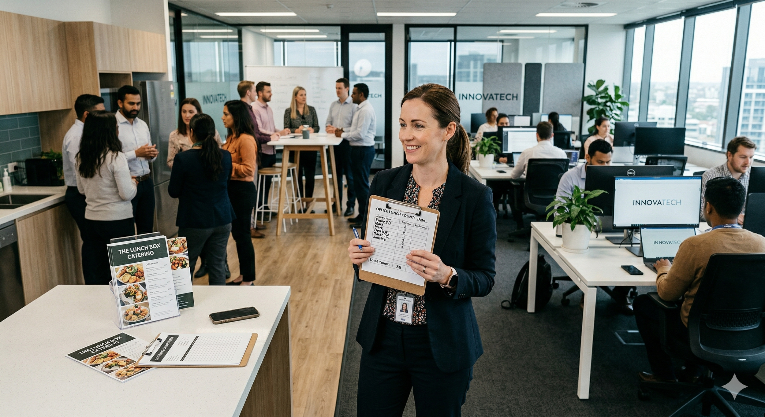 The Corporate Catering Order Checklist: Dietary Survey, Headcount, Then Menu