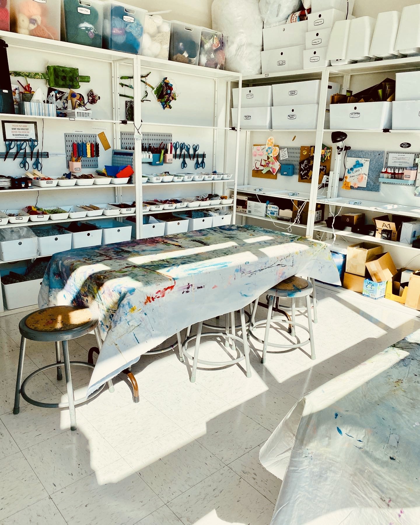 The Art of Organizing Art Supplies - Ignite Studio at HEPL