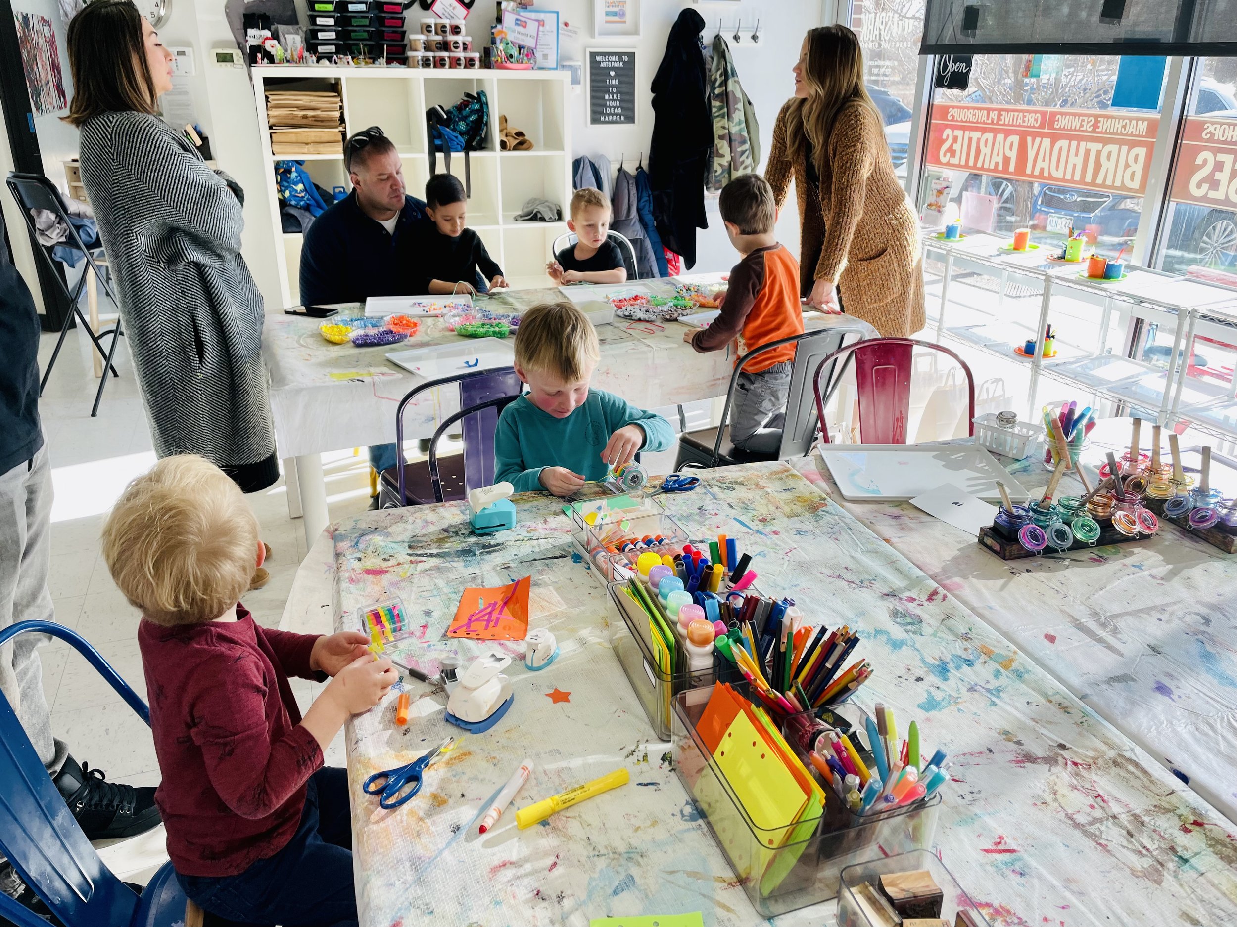 artSPARK Creative Studio: kids art classes, camps, & parties in