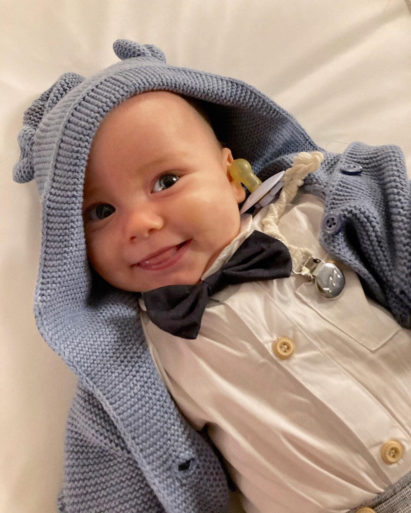 *LATE* but too cute not to share: Enzo&rsquo;s Hampton Wedding Wardrobe 🧸