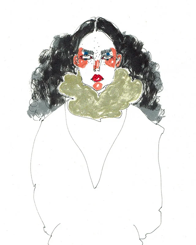 Pencil & Ink - ©Kaori Izumiya 2016