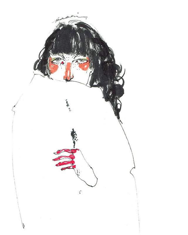 Pencil & Ink - ©Kaori Izumiya 2016