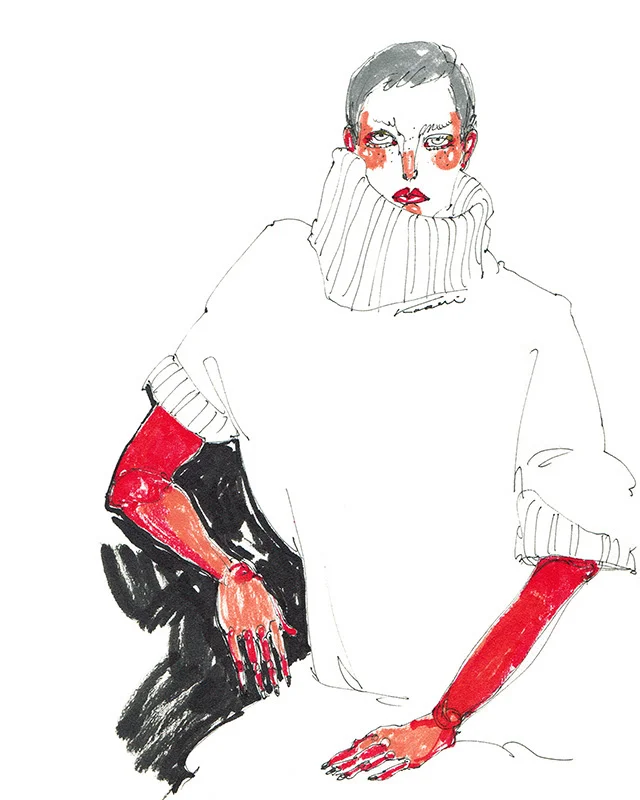 Pencil & Ink - ©Kaori Izumiya 2016
