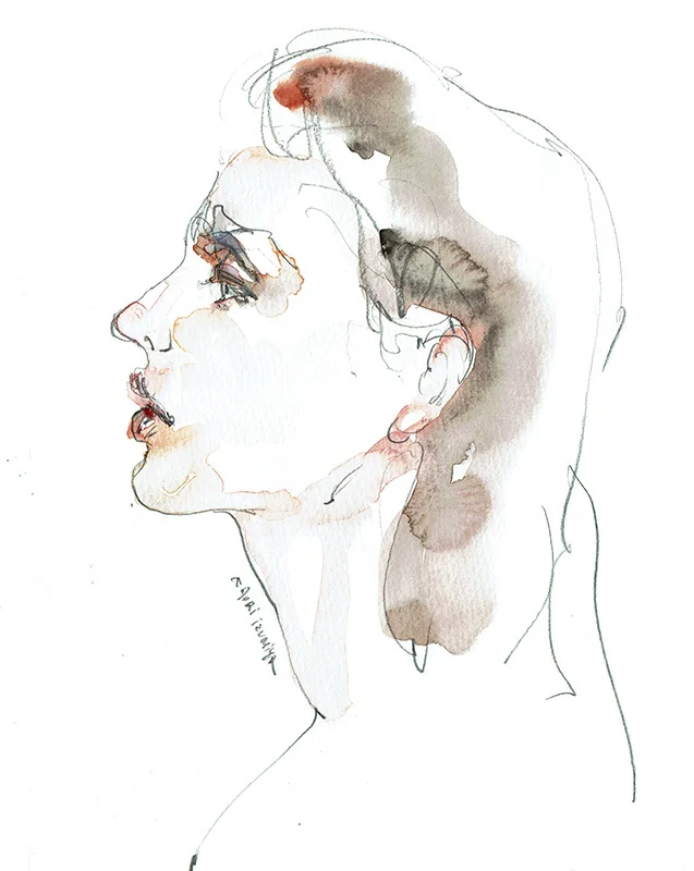 Pencil & Ink - ©Kaori Izumiya 2016