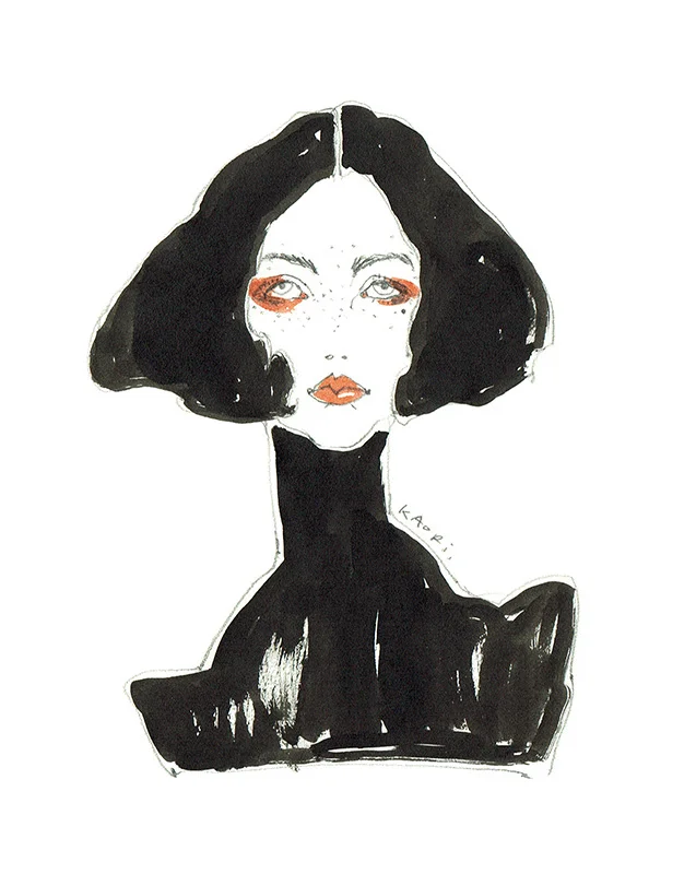 Pencil & Ink - ©Kaori Izumiya 2016