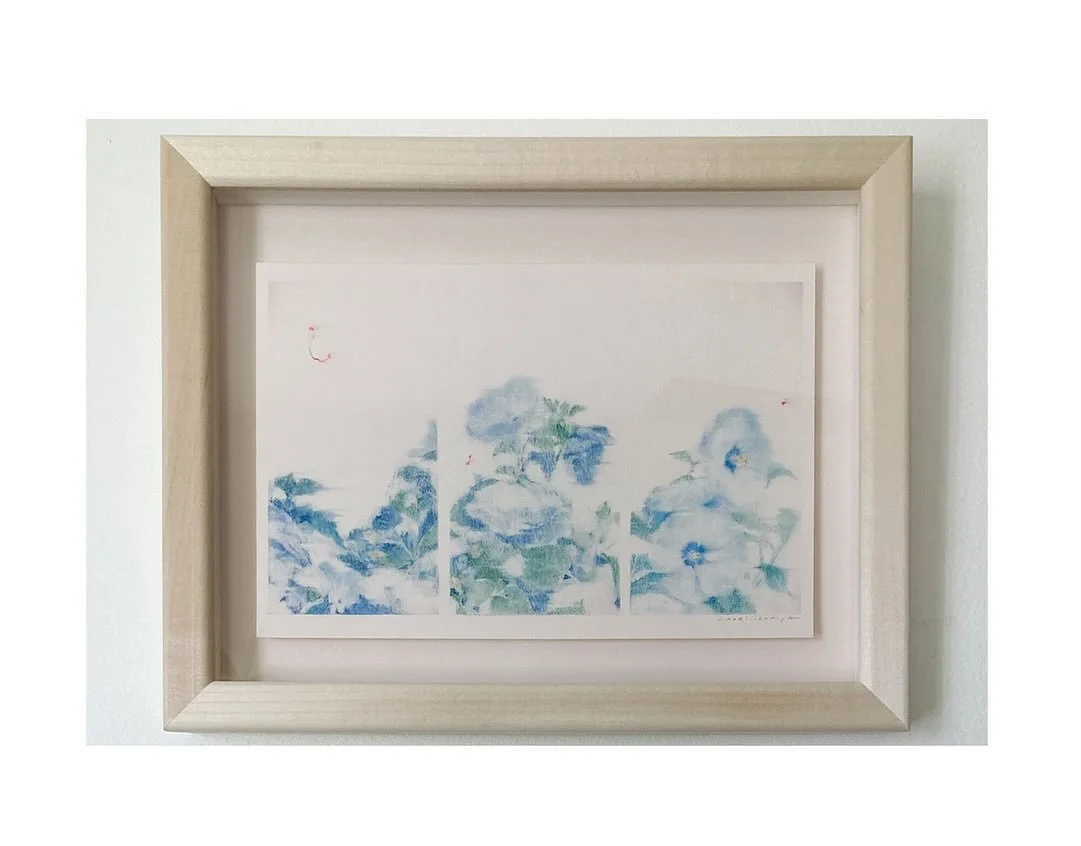 Fragment #08 
9.25 x 6.3&quot;
Pastel Pencil on paper 

Frame by @affiche_en_tete 
8 1/2 x 11&rdquo; linden wood