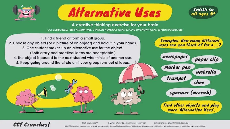 CCT Crunches "Alternative Uses"