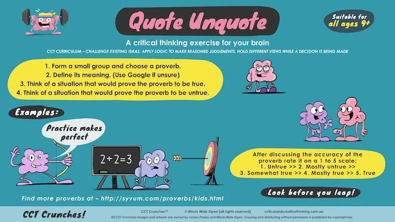 CCT Crunches "Quote Unquote"