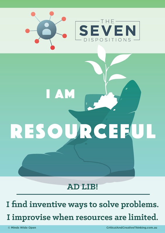 The Seven Dispositions 7-8 Poster "Resourceful"