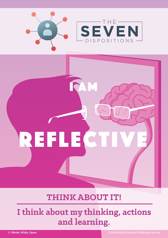 The Seven Dispositions 7-8 Poster "Reflective"
