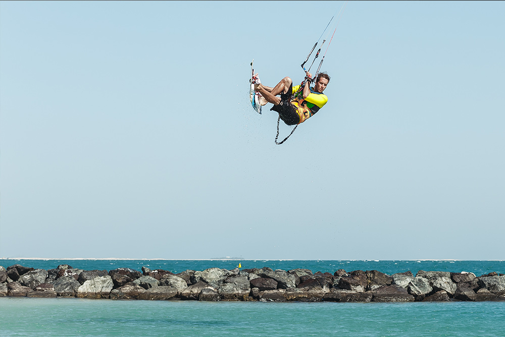 Kitesurfing gives you wings!