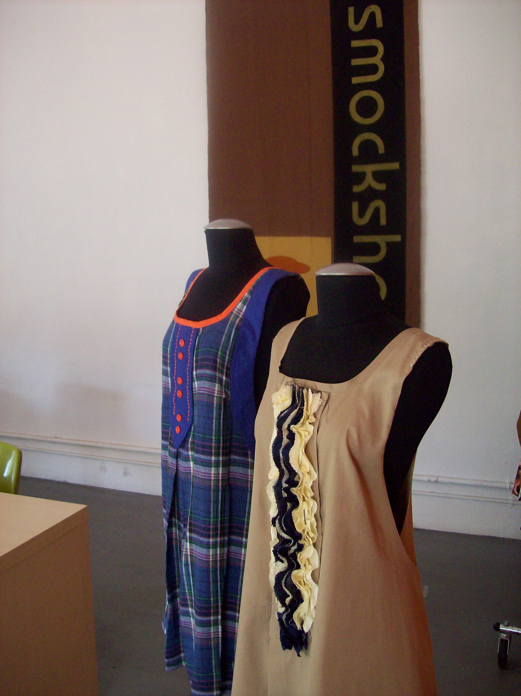 cotton smocks [installation]