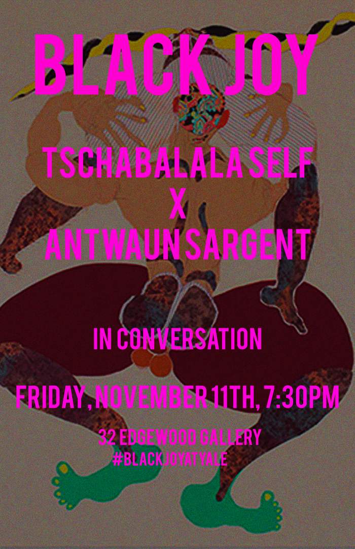 Friday, November 11, starting at 7:30PM , Tschabalala Self in conversation with Antwaun Sargent Tschabalala Self’s work centers around depictions and preconceptions of the black female body in contemporary America. As concepts of blackness and femininity continually evolve, Self has dedicated herself to naming the phenomenon that forcibly frames our contemporary understanding of the black body in a collective fantasy. Self’s deep desire is to express the notion that black femininity cannot be simply categorized; that blackness is infinite, and black identity is too sublime to fit into any category. In this talk, with cultural and art critic Antwaun Sargent, she will reflect on her current solo exhibition “Gut Feelings” , that examines the voyeurism and fantasies that surround the idea of black feminine beauty. Facebook Event link : https://www.facebook.com/events/933684553402770/