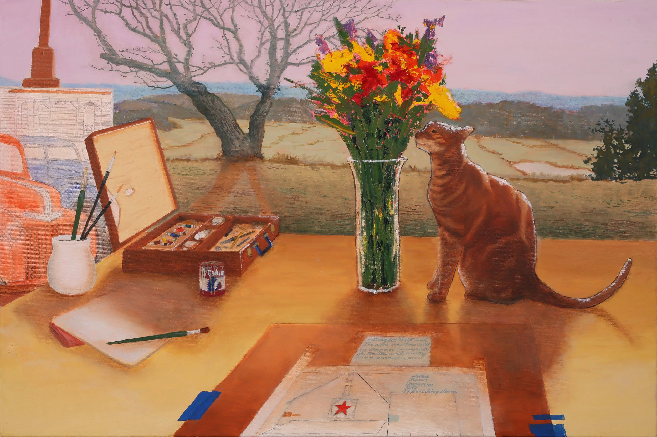 Flower Cat
