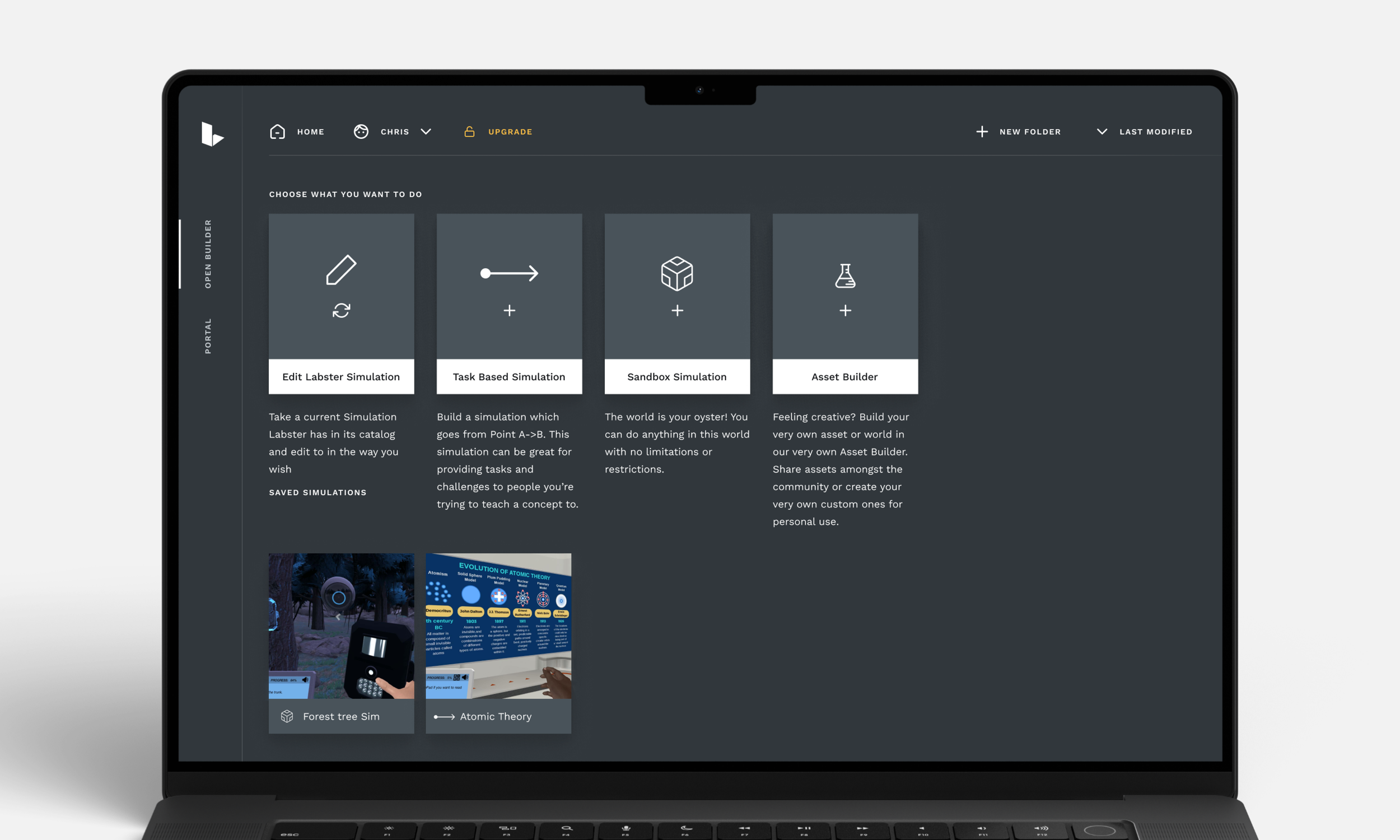 Central creation hub, easy to start
