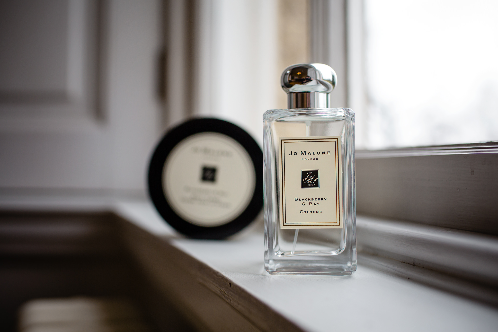 Brides wedding perfume at Botleys Mansion
