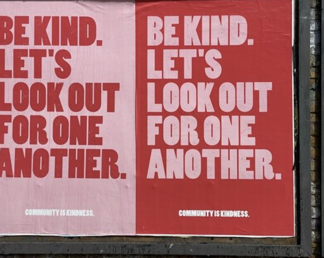 Be kind to each other 