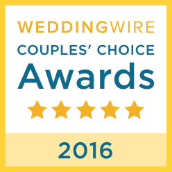 Wedding Wire Bride's Choice Awards Winner 2016