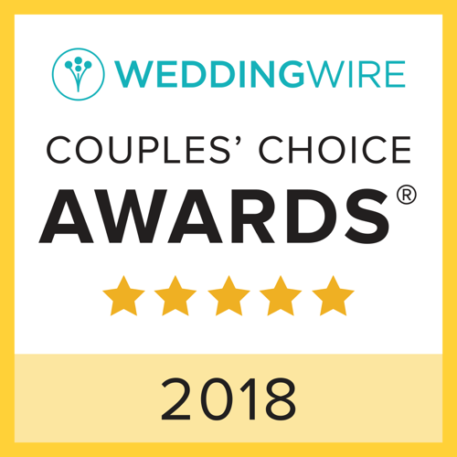 WeddingWire Couples' Choice Award Winner 2018