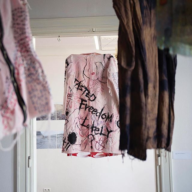 Wymiana Exchange, co-curate with @mrtkrlk (Marta Kr&oacute;lak) at @lokal_30. 5-19 September 2015. Fashion garment by @jennlee_official @jennleelover , photography work by @franciszekbuchner #fashion #designer #diy
