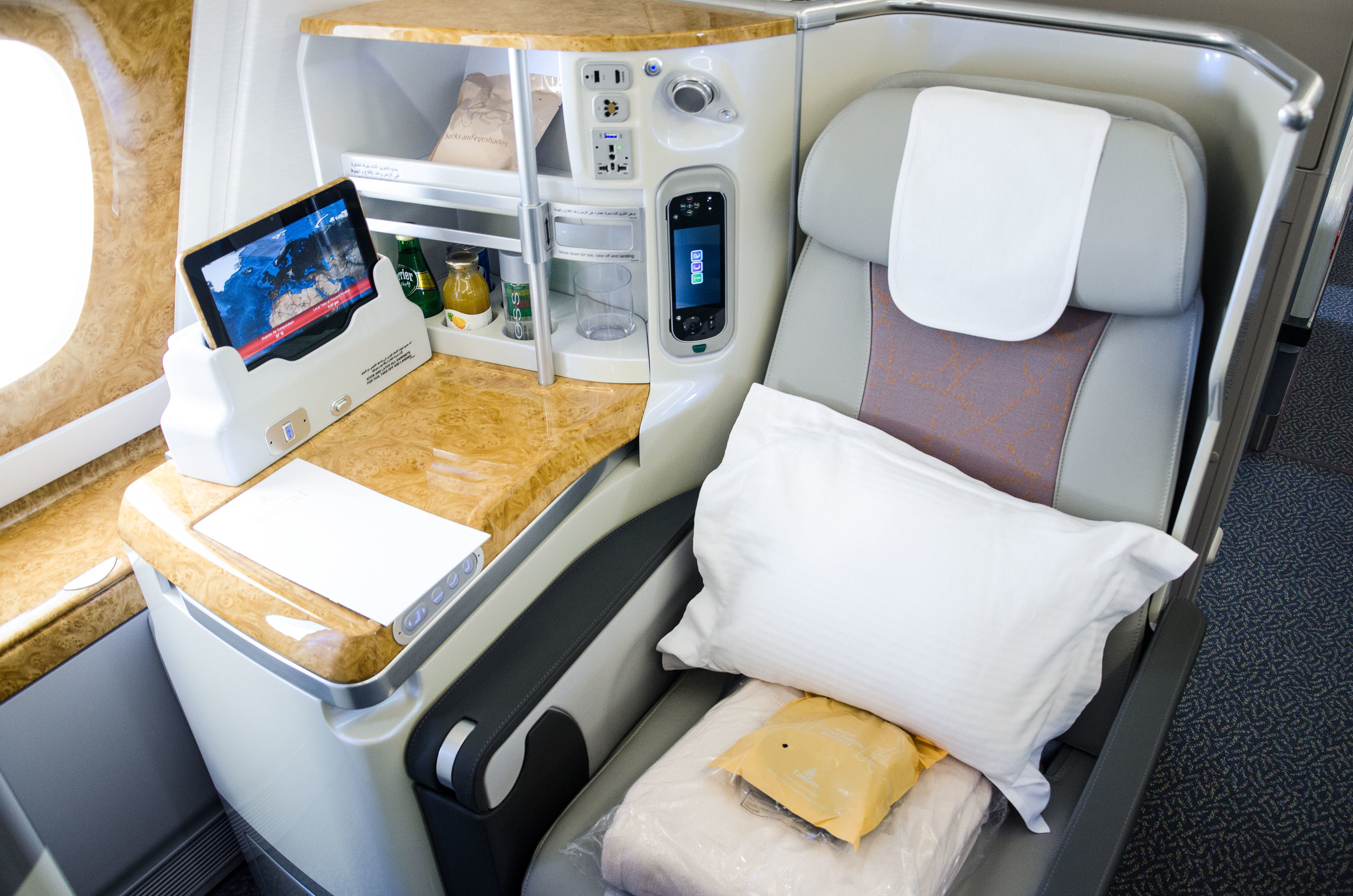 Emirates' Business Class Seat