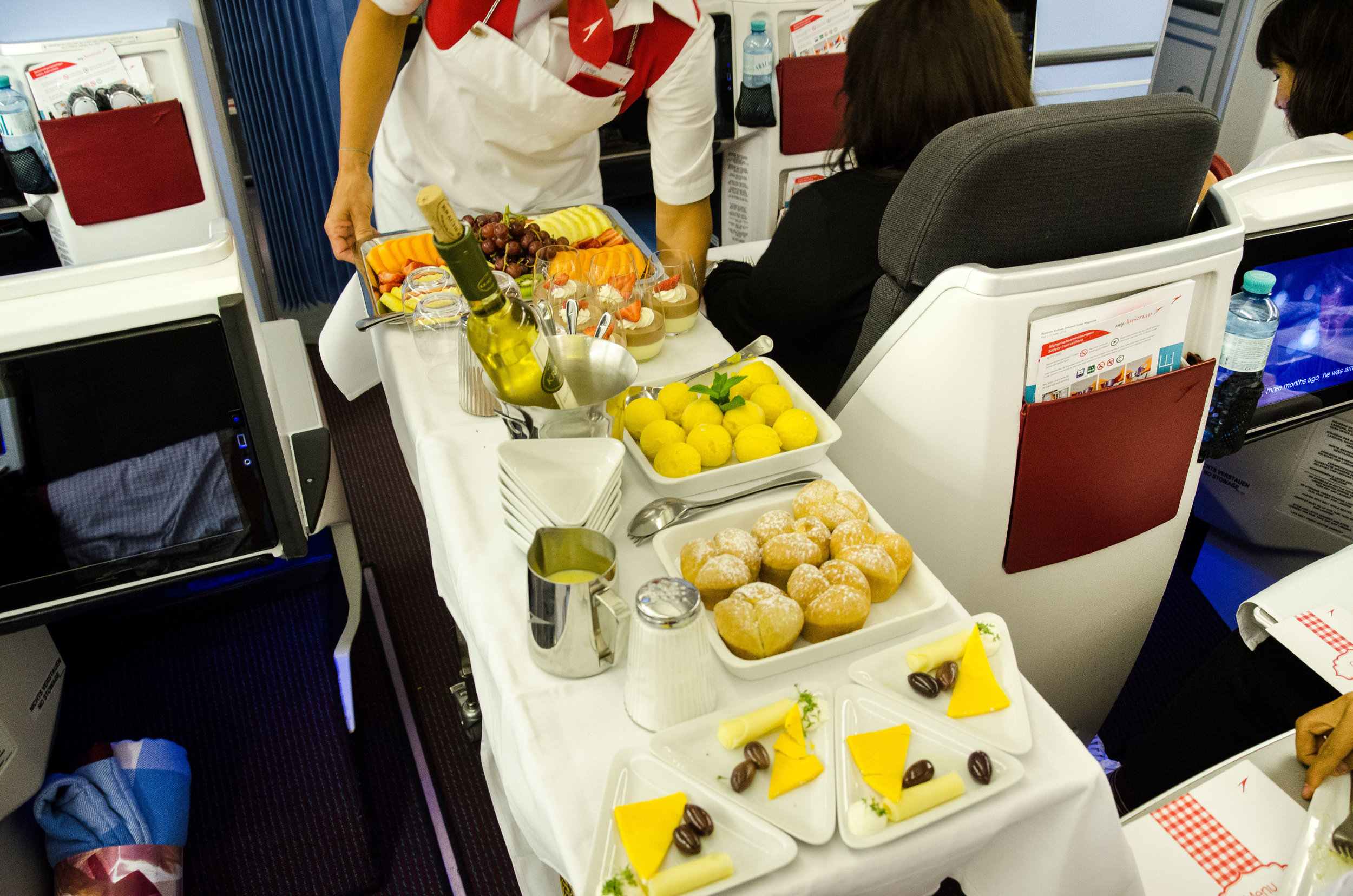 The dessert cart